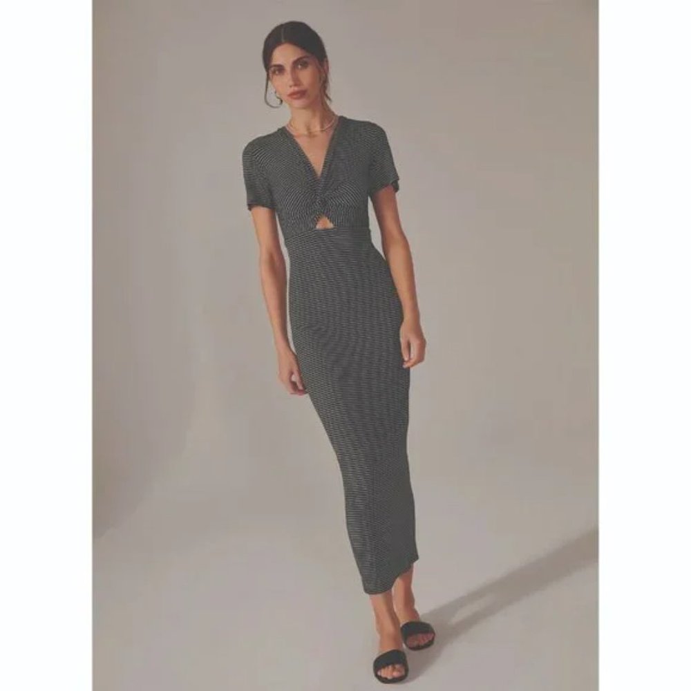 Favorite Daughter Striped Column Dress